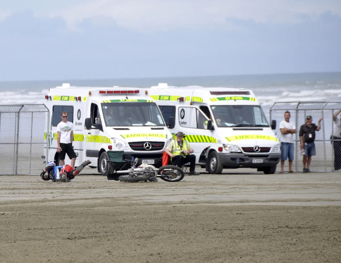 Feaver leads at the beach races