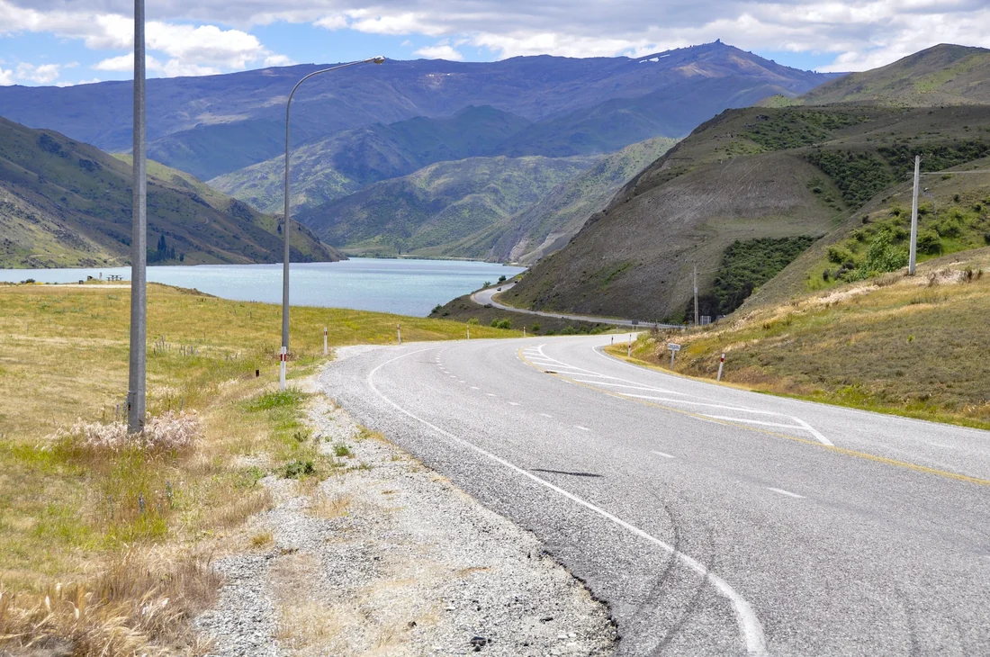 The Clutha River Gorge — great roads in spectacular country.