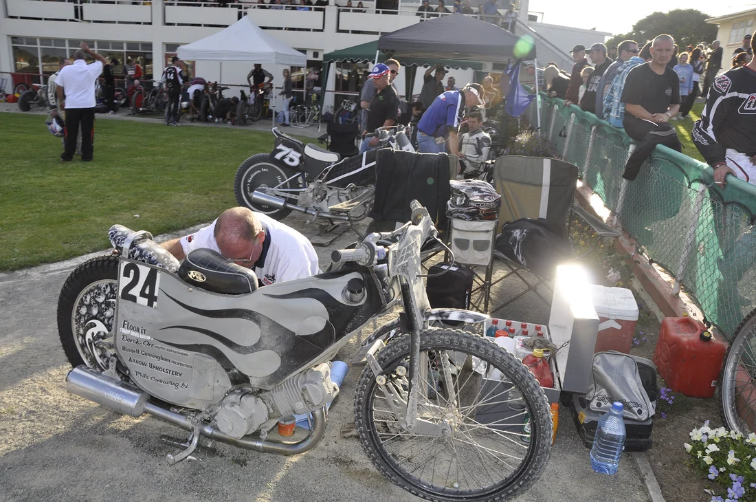 Ryan Hampton at the hill climb