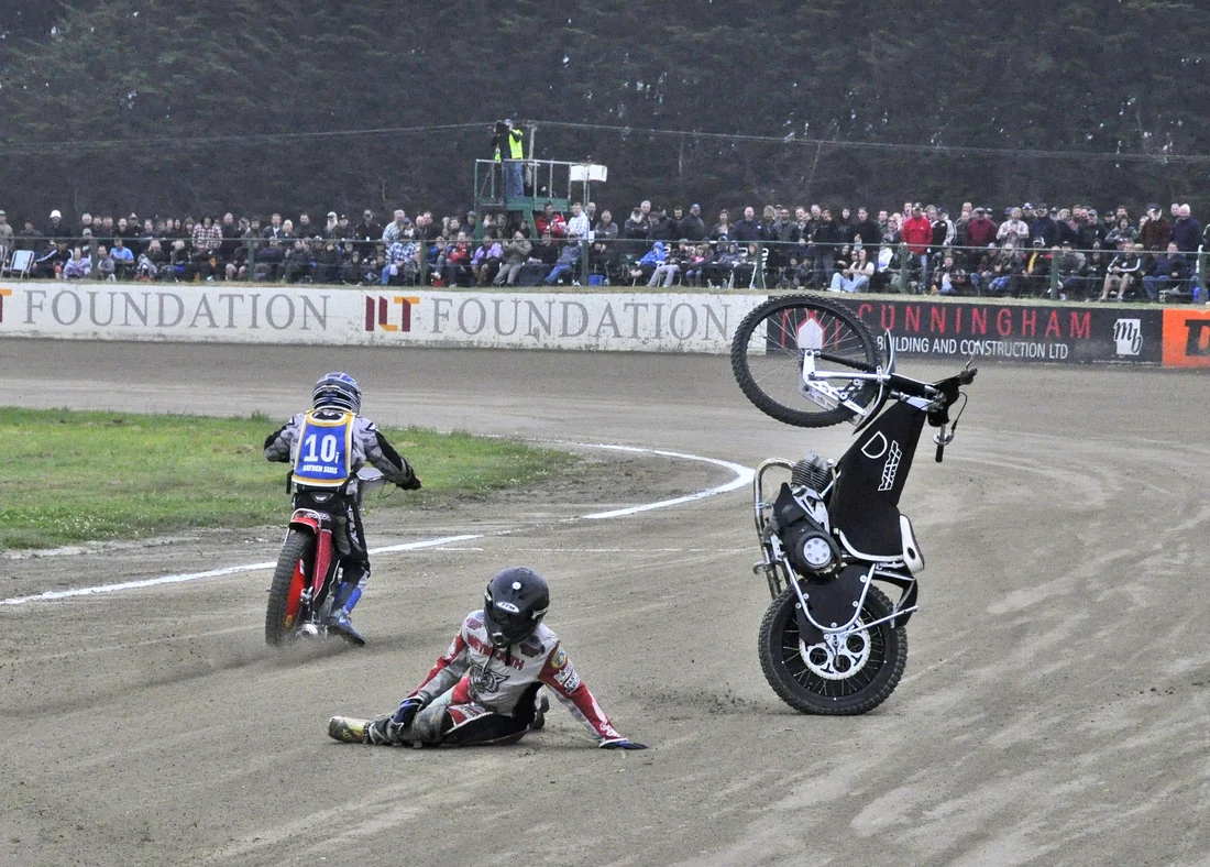 A bad start at the speedway