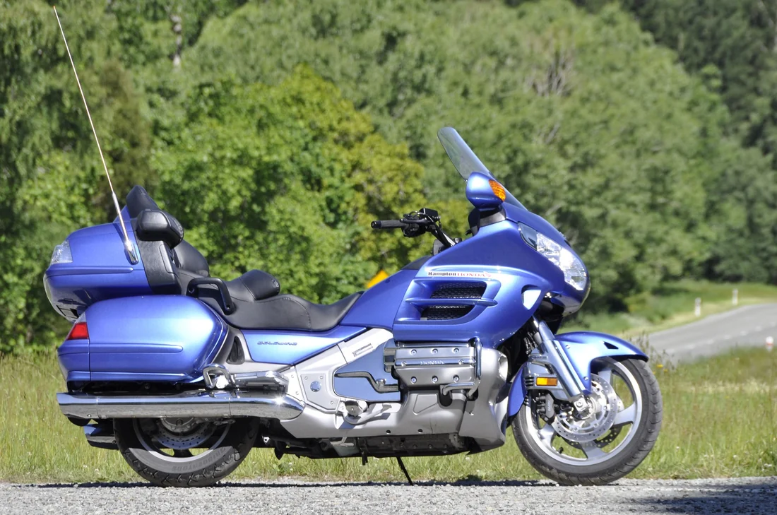 The Honda GL1800 Gold Wing — our lounge chair for eight unforgettable days.