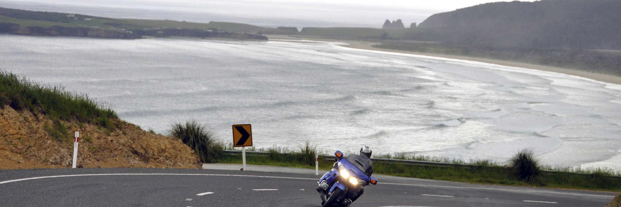 The Catlins coast road