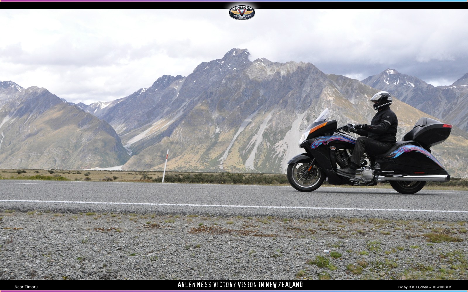 Victory Vision on South Island roads
